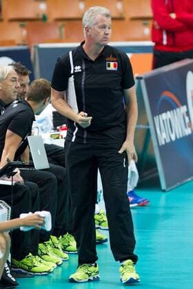KATOWICE 27.08.2017 SIATKOWKA CEV MISTRZOSTWA EUROPY W PILCE SIATKOWEJ MEZCZYZN LOTTO EUROVOLLEY POLAND 2017 CEV VOLLEYBALL European Championship EM Europameisterschaft MEN BELGIUM - TURKEY BELGIA - TURCJA NZ. VITAL HEYNEN TRENER HEAD COACH (BEL) FOT. MICHAL CHWIEDUK FOKUSMEDIA.COM.PL NEWSPIX.PL --- Newspix.pl  170827CHW062