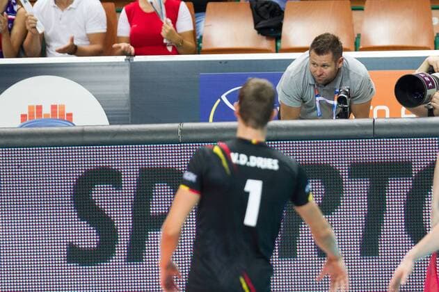 KATOWICE 27.08.2017 SIATKOWKA CEV MISTRZOSTWA EUROPY W PILCE SIATKOWEJ MEZCZYZN LOTTO EUROVOLLEY POLAND 2017 CEV VOLLEYBALL European Championship EM Europameisterschaft MEN BELGIUM - TURKEY BELGIA - TURCJA NZ. DAWID SKRZYPEK FOT. MICHAL CHWIEDUK FOKUSMEDIA.COM.PL NEWSPIX.PL --- Newspix.pl  170827CHW077