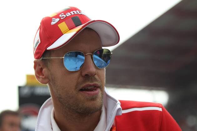 Sebastian Vettel, Scuderia Ferrari, formula 1 GP, Belgien in Spa, 27.08.2017 Photo:mspb Stiefel Sebastian Vettel, formula 1 GP, Belgien