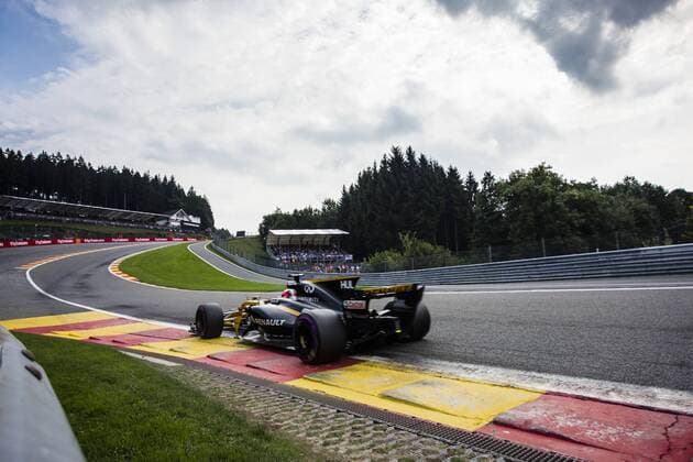 August 27, 2017 - Spa, Belgium - 27 HULKENBERG Nico from Germany of team Renault F1 team during the Formula One Belgian Grand Prix at Circuit de Spa-Francorchamps on August 27, 2017 in Spa, Belgium. F1 Grand Prix of Belgium  - ZUMAn230 20170827_zaa_n230_360 Copyright: xXavierxBonillax