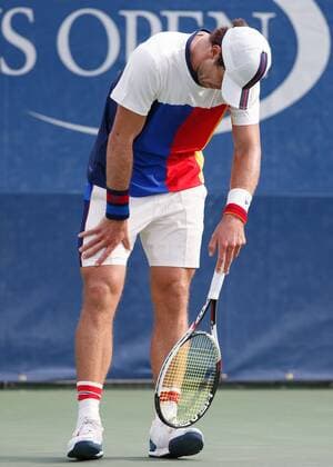 MISCHA ZVEREV (GER) reagiert enttaeuscht,Aerger Frust ,Emotion, Tennis - US Open 2017 - Grand Slam ITF ATP Tennis Herren WTA Tennis Damen - Billie Jean King Tennis Center - New York - New York - USA - 28 August 2017. Copyright: xJuergenxHasenkopfx
