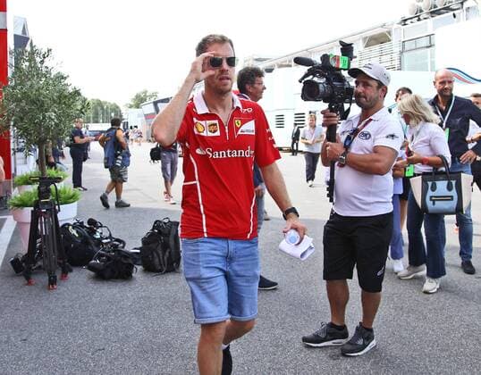 Sebastian Vettel (Scuderia Ferrari), Grosser Preis von Italien 2017, Rennen, Motorsport, Formel 1, 31.08.2017, Monza Copyright: xNeisx Eibner-Pressefotox EP_ans