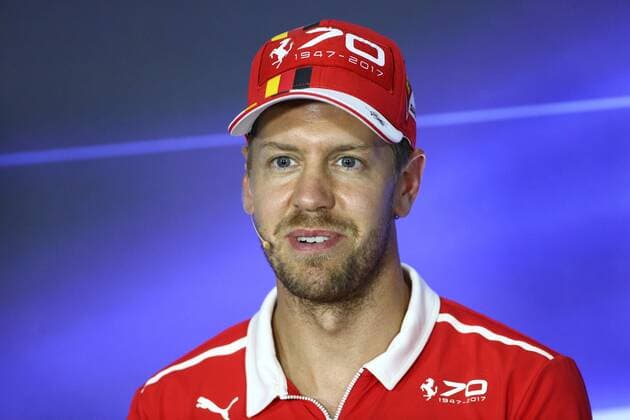 Sebastian Vettel (Scuderia Ferrari) in der Pressekonferenz, Grosser Preis von Italien 2017, Rennen, Motorsport, Formel 1, 31.08.2017, Monza Copyright: xNeisx Eibner-Pressefotox EP_ans