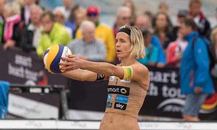 Deutsche smart Beach-Volleyball Meisterschaften Timmendorfer-Strand am 31.08.2017 Kira Walkenhorst (Hamburger SV); Deutsche smart Beach-Volleyball Meisterschaften am 31.08.2017, Ahmann-Hager-Arena, Timmendorfer-Strand. xPWx