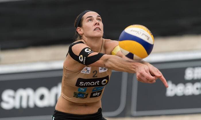 Deutsche smart Beach-Volleyball Meisterschaften Timmendorfer-Strand am 31.08.2017 Kira Walkenhorst (Hamburger SV); Deutsche smart Beach-Volleyball Meisterschaften am 31.08.2017, Ahmann-Hager-Arena, Timmendorfer-Strand. xPWx