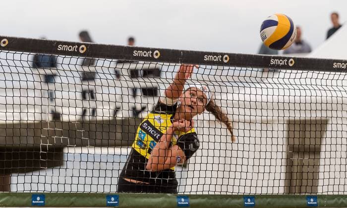 Deutsche smart Beach-Volleyball Meisterschaften Timmendorfer-Strand am 31.08.2017 Nadja Glenzke (Hamburger SV); Deutsche smart Beach-Volleyball Meisterschaften am 31.08.2017, Ahmann-Hager-Arena, Timmendorfer-Strand. xPWx