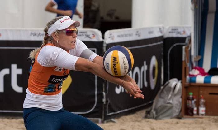 Deutsche smart Beach-Volleyball Meisterschaften Timmendorfer-Strand am 31.08.2017 Karla Borger (TuS Haltern am See); Deutsche smart Beach-Volleyball Meisterschaften am 31.08.2017, Ahmann-Hager-Arena, Timmendorfer-Strand. xPWx