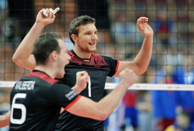 2017.08.31 Katowice Siatkowka mezczyzn Lotto Mistrzostwa Europy 2017 Lotto Eurovolley 2017 Niemcy - Czechy N z Fromm Christian of Germany Foto Rafal Rusek PressFocus NEWSPIX.PL 2017.08.31 Katowice European Men s Volleyball Championships 2017 Germany - Czech Republic Fromm Christian of Germany Credit: Rafal Rusek PressFocus --- Newspix.pl  20170831PF_RR037