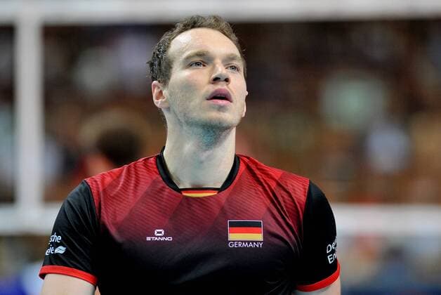 2017.08.31 Katowice Siatkowka mezczyzn Lotto Mistrzostwa Europy 2017 Lotto Eurovolley 2017 Niemcy - Czechy N z Kaliberda Denys of Germany Foto Rafal Rusek PressFocus NEWSPIX.PL 2017.08.31 Katowice European Men s Volleyball Championships 2017 Germany - Czech Republic Kaliberda Denys of Germany Credit: Rafal Rusek PressFocus --- Newspix.pl  20170831PF_RR038