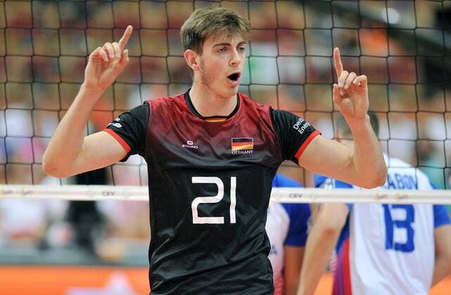 2017.08.31 Katowice Siatkowka mezczyzn Lotto Mistrzostwa Europy 2017 Lotto Eurovolley 2017 Niemcy - Czechy N z Krick Tobias of Germany Foto Rafal Rusek PressFocus NEWSPIX.PL 2017.08.31 Katowice European Men s Volleyball Championships 2017 Germany - Czech Republic Krick Tobias of Germany Credit: Rafal Rusek PressFocus --- Newspix.pl  20170831PF_RR040