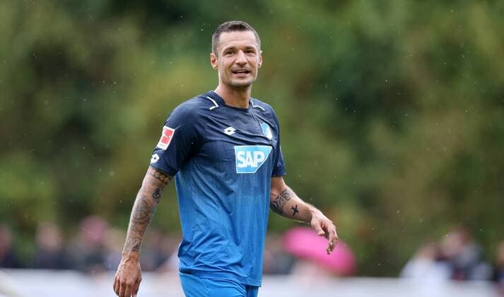 Testspiel: Friedrichshaller SV - TSG 1899 Hoffenheim, Saison 2017 2018, am 31.08.2017 im Sportpark Bad Friedrichshall, xmdx, Sead SALIHOVIC (23, 1899 Hoffenheim) Friedrichshaller SV - TSG 1899 Hoffenheim