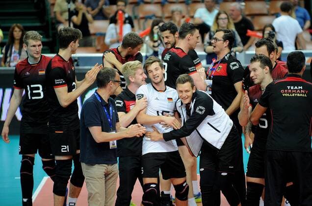 2017.08.31 Katowice Siatkowka mezczyzn Lotto Mistrzostwa Europy 2017 Lotto Eurovolley 2017 Niemcy - Czechy N z Zenger Julian, of Germany Foto Rafal Rusek PressFocus NEWSPIX.PL 2017.08.31 Katowice European Men s Volleyball Championships 2017 Germany - Czech Republic Zenger Julian, of Germany Credit: Rafal Rusek PressFocus --- Newspix.pl  20170831PF_RR082