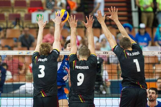 KATOWICE 31.08.2017 SIATKOWKA CEV MISTRZOSTWA EUROPY W PILCE SIATKOWEJ MEZCZYZN LOTTO EUROVOLLEY POLAND 2017 CEV VOLLEYBALL European Championship EM Europameisterschaft MEN BELGIUM - ITALY BELGIA - WLOCHY NZ. LUCA VETTORI (ITA) FOT. MICHAL CHWIEDUK FOKUSMEDIA NEWSPIX.PL --- Newspix.pl  170831CHW038