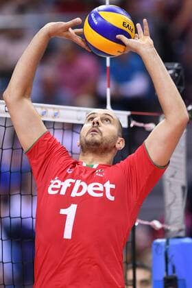 Volleyball EM, Serbien - Bulgarien 2017.08.31 Krakow Siatkowka , Mistrzostwa Europy mezczyzn 2017 , LOTTO Eurovolley Poland 2017 Serbia - Bulgaria N z Georgi Bratoev of Bulgaria Foto Krzysztof Porebski PressFocus NEWSPIX.PL 2017.08.31 Krakow Volleyball , CEV Volleyball European Championship EM Europameisterschaft - Men , LOTTO Eurovolley Poland 2017 Serbia - Bulgaria Georgi Bratoev of Bulgaria Credit: Krzysztof Porebski PressFocus --- Newspix.pl  20170831PF_KP256