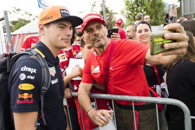 Motorsports: FIA Formula One World Championship WM Weltmeisterschaft 2017, Grand Prix of Italy, 33 Max Verstappen (NLD, Red Bull Racing), Monza Italy xHOCHxZWEIx