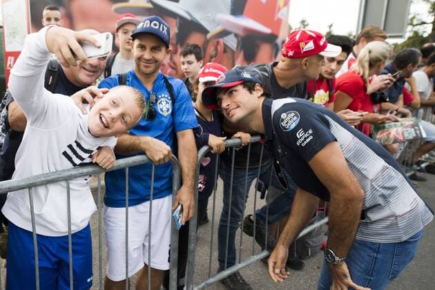 Motorsports: FIA Formula One World Championship WM Weltmeisterschaft 2017, Grand Prix of Italy, 55 Carlos Sainz Junior (ESP, Scuderia Toro Rosso), Monza Italy xHOCHxZWEIx