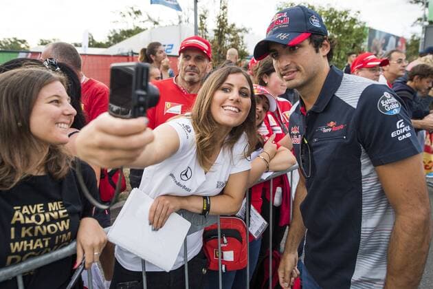 Motorsports: FIA Formula One World Championship WM Weltmeisterschaft 2017, Grand Prix of Italy, 55 Carlos Sainz Junior (ESP, Scuderia Toro Rosso), Monza Italy xHOCHxZWEIx