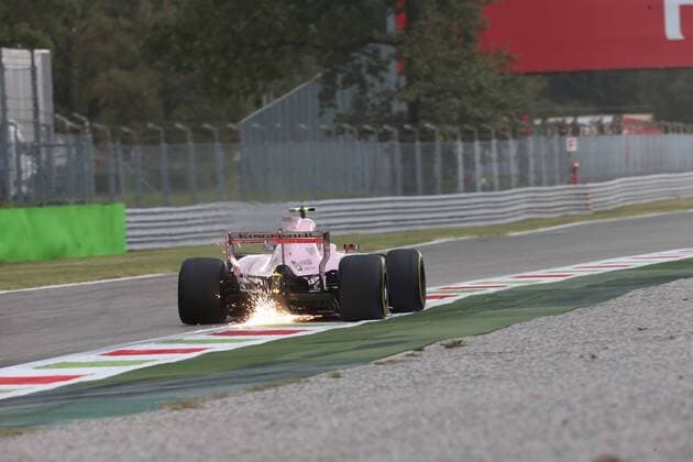 01.09.2017- Free Practice 1, Esteban Ocon (FRA) Sahara Force India F1 VJM10 Italian Grand Prix, Monza 31 August - 03 September 2017 01.09.2017- Free Practice 1, Esteban Ocon (FRA) Sahara Force India F1 VJM10 