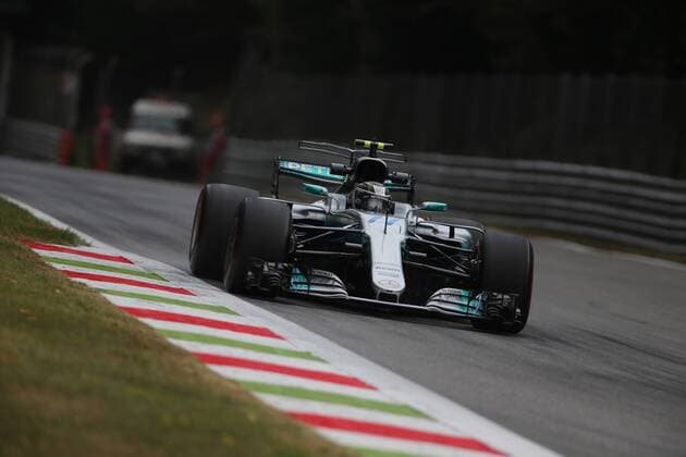 01.09.2017- Free Practice 1, Valtteri Bottas (FIN) Mercedes AMG F1 W08 Italian Grand Prix, Monza 31 August - 03 September 2017 01.09.2017- Free Practice 1, Valtteri Bottas (FIN) Mercedes AMG F1 W08 