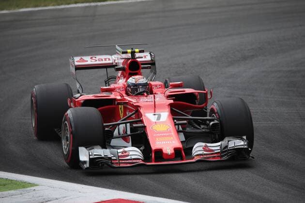 01.09.2017- Free Practice 1, Kimi Raikkonen (FIN) Scuderia Ferrari SF70H Italian Grand Prix, Monza 31 August - 03 September 2017 01.09.2017- Free Practice 1, Kimi Raikkonen (FIN) Scuderia Ferrari SF70H 