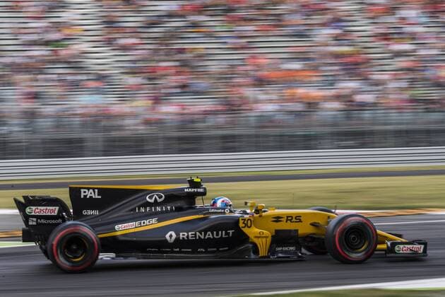 Motorsports: FIA Formula One World Championship WM Weltmeisterschaft 2017, Grand Prix of Italy, 30 Jolyon Palmer (GBR, Renault F1 Team), Monza Italy xHOCHxZWEIx