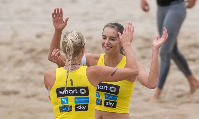 Deutsche smart Beach-Volleyball Meisterschaften Timmendorfer-Strand am 01.09.2017 Anni Schumacher (Dresdner SSV); Deutsche smart Beach-Volleyball Meisterschaften am 01.09.2017, Ahmann-Hager-Arena, Timmendorfer-Strand. xPWx