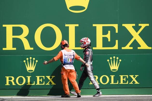 Motorsports: FIA Formula One World Championship WM Weltmeisterschaft 2017, Grand Prix of Italy, 20 Kevin Magnussen (DNK, Haas F1 Team), Monza Italy xHOCHxZWEIx