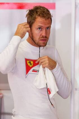 Sebastian Vettel (Scuderia Ferrari) bereitet sich in seiner Box vor, Grosser Preis von Italien 2017, Rennen, Motorsport, Formel 1, 01.09.2017, Monza Copyright: xNeisx Eibner-Pressefotox EP_ans