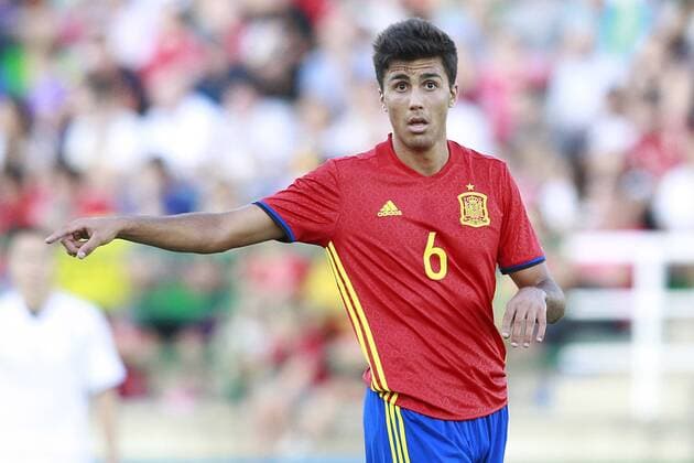 Spain s Rodrigo during international sub 21 friendly match. September 1,2017.  (2017090112)