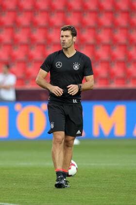 Fitnesstrainer Yann-Benjamin Kugel, Training, Tschechische Republik vs. Deutschland, Fussball, WM-Qualifikationsspiel, 2017 2018, 31.08.2017, Prag Copyright: xLanger Eibner-Pressefotox EP_HLR