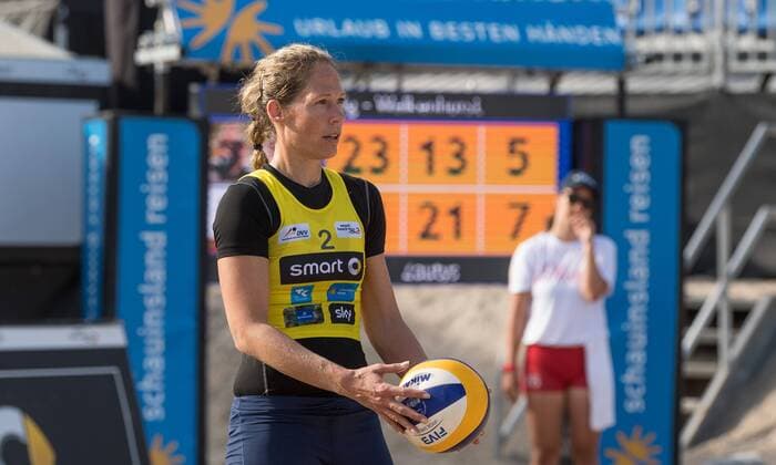 Deutsche smart Beach-Volleyball Meisterschaften Timmendorfer-Strand am 02.09.2017 Tatjana Zautys (SV Winnenden Krutzkamboo); Deutsche smart Beach-Volleyball Meisterschaften am 02.09.2017, Ahmann-Hager-Arena, Timmendorfer-Strand. xPWx
