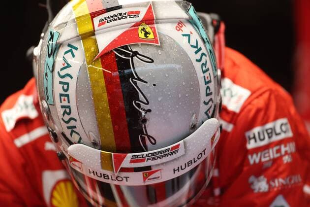 02.09.2017- Free practice 3, Sebastian Vettel (GER) Scuderia Ferrari SF70H Italian Grand Prix, Monza 31 August - 03 September 2017 02.09.2017- Free practice 3, Sebastian Vettel (GER) Scuderia Ferrari SF70H 