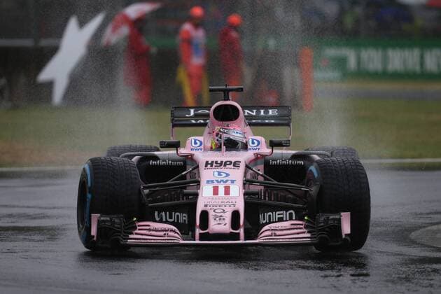 02.09.2017- Free practice 3, Sergio Perez (MEX) Sahara Force India F1 VJM010 Italian Grand Prix, Monza 31 August - 03 September 2017 02.09.2017- Free practice 3, Sergio Perez (MEX) Sahara Force India F1 VJM010 