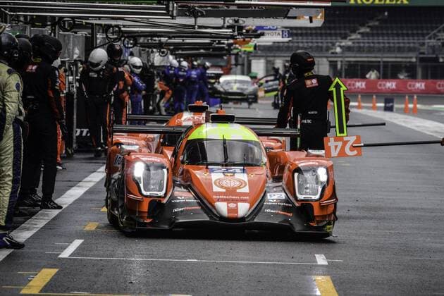24 CEFC MANOR TRS RACING (CHN) ORECA 07 GIBSON LMP2 MATT RAO (GBR) BENJAMIN HANLEY (GBR) JEAN ERIC VERGNE (FRA) AUTOMOBILE : Endurance - WEC - Mexico - 01 09 2017 VisionSport Panoramic 