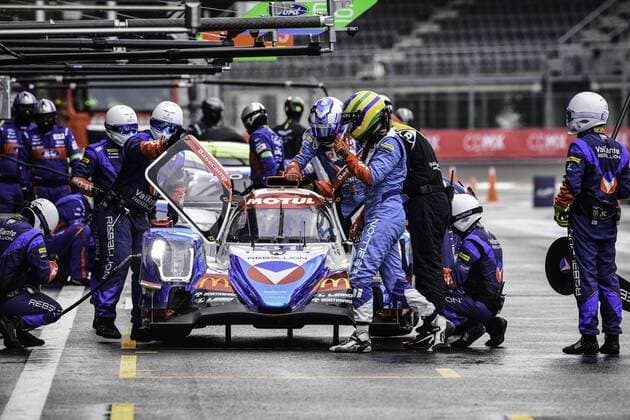 31 VAILLANTE REBELLION (CHE) ORECA 07 GIBSON LMP2 JULIEN CANAL (FRA) BRUNO SENNA (BRA) NICOLAS PROST (FRA) AUTOMOBILE : Endurance - WEC - Mexico - 01 09 2017 VisionSport Panoramic 