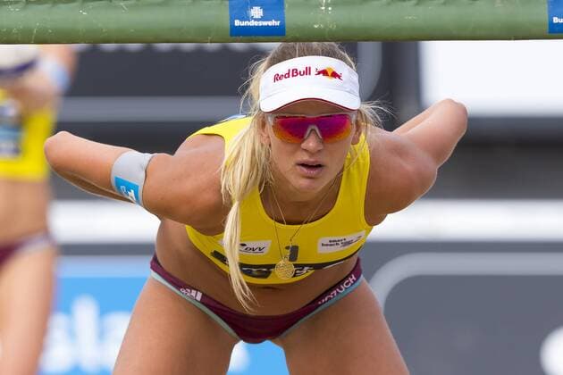 Margarete Kozuch. Bieneck Schneider vs Borger Kozuch, Spiel um Platz 3, Deutsche smart Beach-Volleyball Meisterschaften 2017, 02.09.17 Timmendorfer Strand Schleswig-Holstein Germany Ahmann-Hager-Arena Copyright: xAgentur54Gradx xFelixxKoenigx