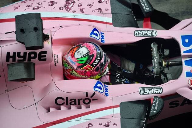 Sergio Perez (MEX 11) Sahara Force India F1 Team, Grosser Preis von Italien 2017, Qualifying, Motorsport, Formel 1, 02.09.2017, Monza Copyright: xAndre Eibner-Pressefotox EP_JAE