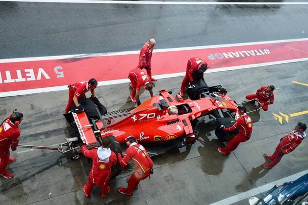 Kimi Raikkonen (FIN 7), Scuderia Ferrari, Grosser Preis von Italien 2017, Qualifying, Motorsport, Formel 1, 02.09.2017, Monza Copyright: xAndre Eibner-Pressefotox EP_JAE