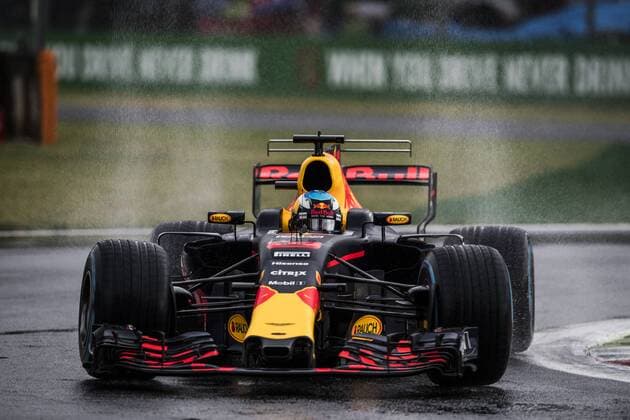 Motorsports: FIA Formula One World Championship WM Weltmeisterschaft 2017, Grand Prix of Italy, 3 Daniel Ricciardo (AUS, Red Bull Racing), Monza Italy xHOCHxZWEIx