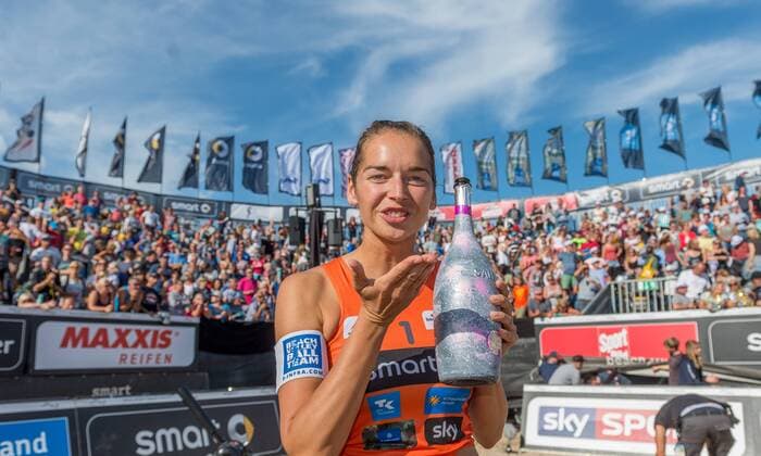 Deutsche smart Beach-Volleyball Meisterschaften Timmendorfer-Strand am 02.09.2017 Anni Schumacher (Dresdner SSV); Deutsche smart Beach-Volleyball Meisterschaften am 02.09.2017, Ahmann-Hager-Arena, Timmendorfer-Strand. xPWx