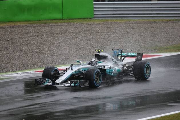 02.09.2017- Qualifying, Valtteri Bottas (FIN) Mercedes AMG F1 W08 Italian Grand Prix, Monza 31 August - 03 September 2017 02.09.2017- Qualifying, Valtteri Bottas (FIN) Mercedes AMG F1 W08 