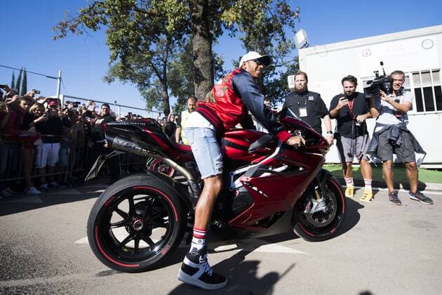 Motorsports: FIA Formula One World Championship WM Weltmeisterschaft 2017, Grand Prix of Italy, 44 Lewis Hamilton (GBR, Mercedes AMG Petronas F1 Team), Monza Italy xHOCHxZWEIx