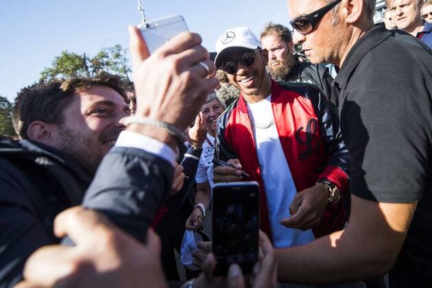 Motorsports: FIA Formula One World Championship WM Weltmeisterschaft 2017, Grand Prix of Italy, 44 Lewis Hamilton (GBR, Mercedes AMG Petronas F1 Team), Monza Italy xHOCHxZWEIx