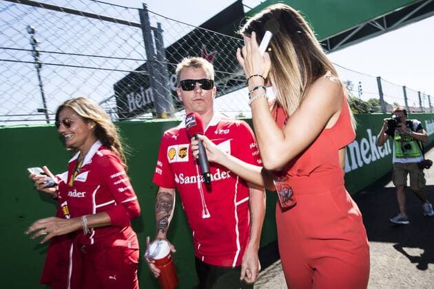 Motorsports: FIA Formula One World Championship WM Weltmeisterschaft 2017, Grand Prix of Italy, 7 Kimi Raikkonen (FIN, Scuderia Ferrari), Monza Italy xHOCHxZWEIx