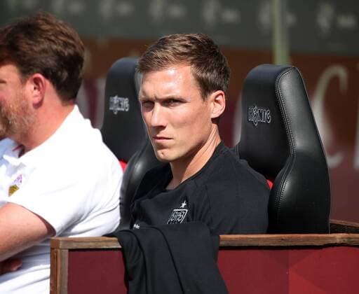 SG Sonnenhof Großaspach - VfB Stuttgart Deutschland, Stuttgart, 03.09.2017, 1. Fussball-Bundesliga, Saison 2017 2018, Testspiel, SG Sonnenhof Großaspach - VfB Stuttgart: Hannes Wolf (Trainer VfB Stuttgart).