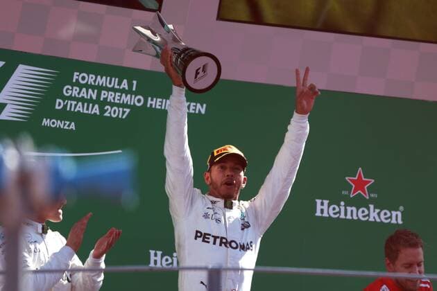 Motorsports: FIA Formula One World Championship WM Weltmeisterschaft 2017, Grand Prix of Italy, 44 Lewis Hamilton (GBR, Mercedes AMG Petronas F1 Team), Monza Italy xHOCHxZWEIx