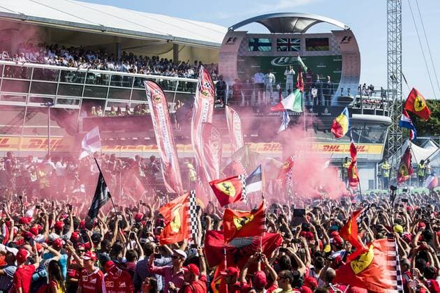 Motorsports: FIA Formula One World Championship WM Weltmeisterschaft 2017, Grand Prix of Italy, 77 Valtteri Bottas (FIN, Mercedes AMG Petronas F1 Team), 44 Lewis Hamilton (GBR, Mercedes AMG Petronas F1 Team), 5 Sebastian Vettel (GER, Scuderia Ferrari), Monza Italy xHOCHxZWEIx