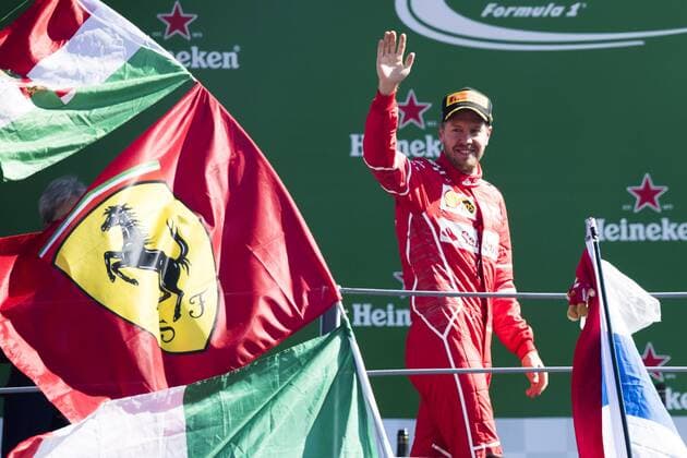 Motorsports: FIA Formula One World Championship WM Weltmeisterschaft 2017, Grand Prix of Italy, 5 Sebastian Vettel (GER, Scuderia Ferrari), Monza Italy xHOCHxZWEIx