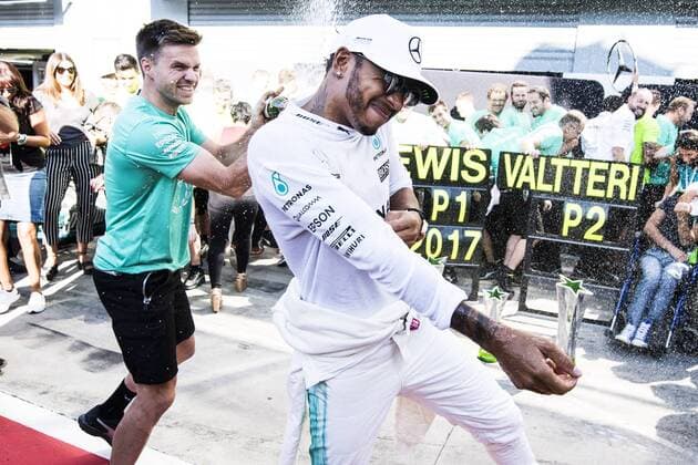Motorsports: FIA Formula One World Championship WM Weltmeisterschaft 2017, Grand Prix of Italy, 44 Lewis Hamilton (GBR, Mercedes AMG Petronas F1 Team), Monza Italy xHOCHxZWEIx
