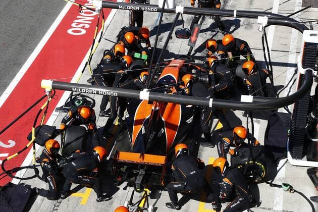 Motorsports: FIA Formula One World Championship WM Weltmeisterschaft 2017, Grand Prix of Italy, 14 Fernando Alonso (ESP, McLaren Honda), Monza Italy xHOCHxZWEIx